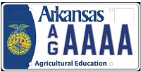 Arkansas Agricultural Education Plate ( FFA )