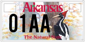 Game & Fish Ivory Billed Woodpecker Plate